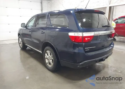 2013 Dodge Durango Sxt z USA, uszkodzony, nr VIN 1C4RDJAG6DC632857